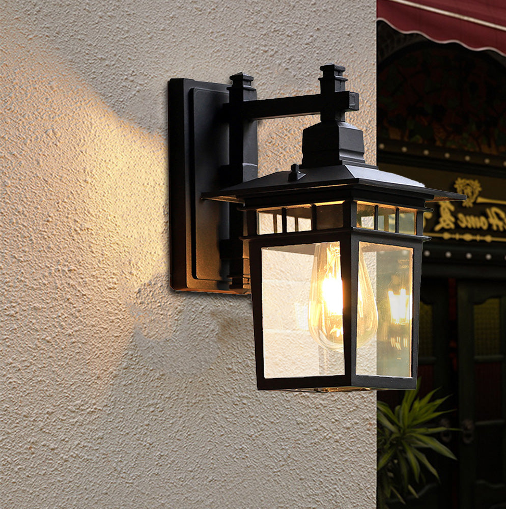 Rustic Vintage Aluminum Outdoor Light | Stornfield