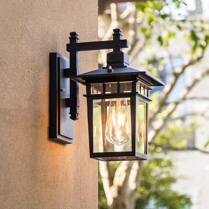 Rustic Vintage Aluminum Outdoor Light | Stornfield