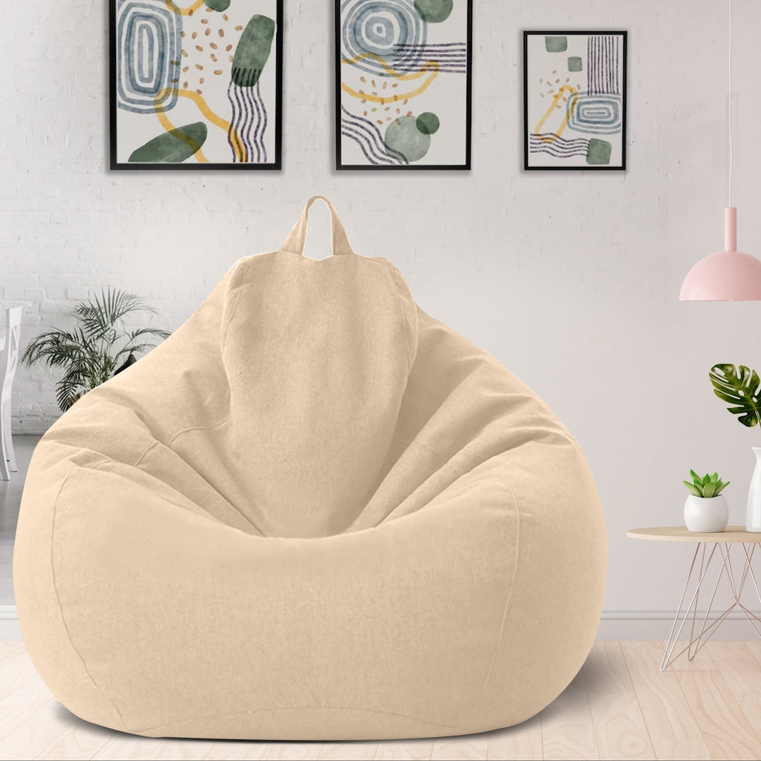 Stornfield | Luxury Linen Bean Bag – Ergonomic & Stylish Comfort Seating