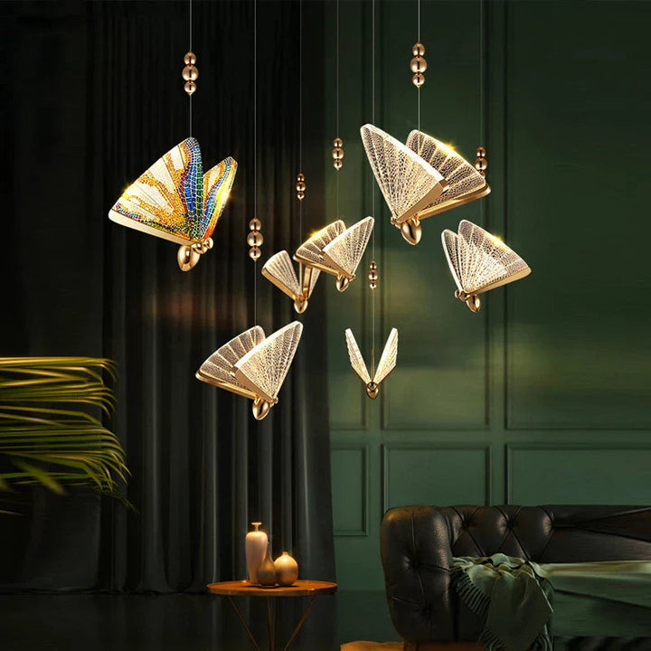 Stornfield | Frendorf – Butterfly-shaped pendant light