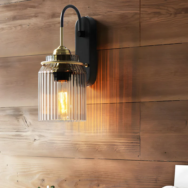 Industrial Glass Funnel Wall Lamp | Stornfield