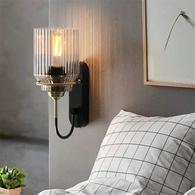 Industrial Glass Funnel Wall Lamp | Stornfield