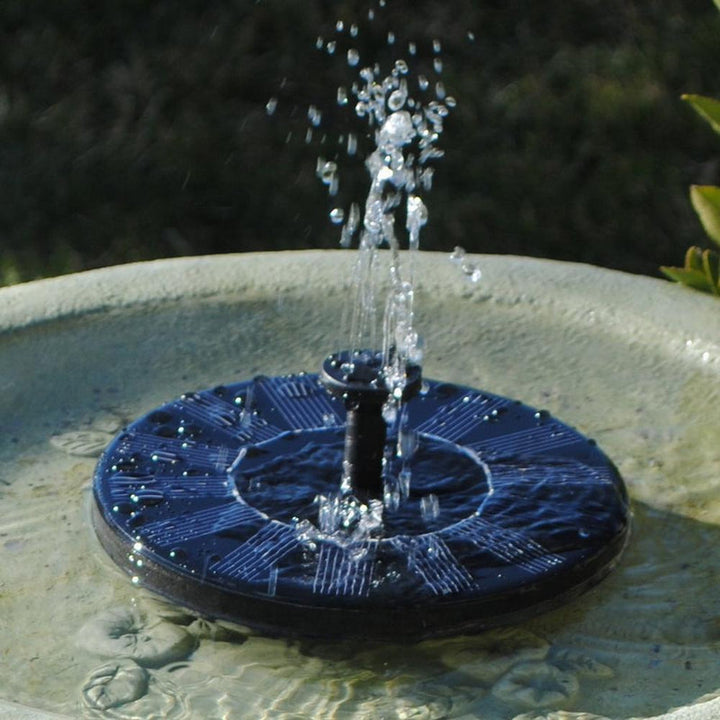 Stornfield | Solar Energy Fountain Pump WaterSoft – For Pond, Birdbath or Garden Decoration