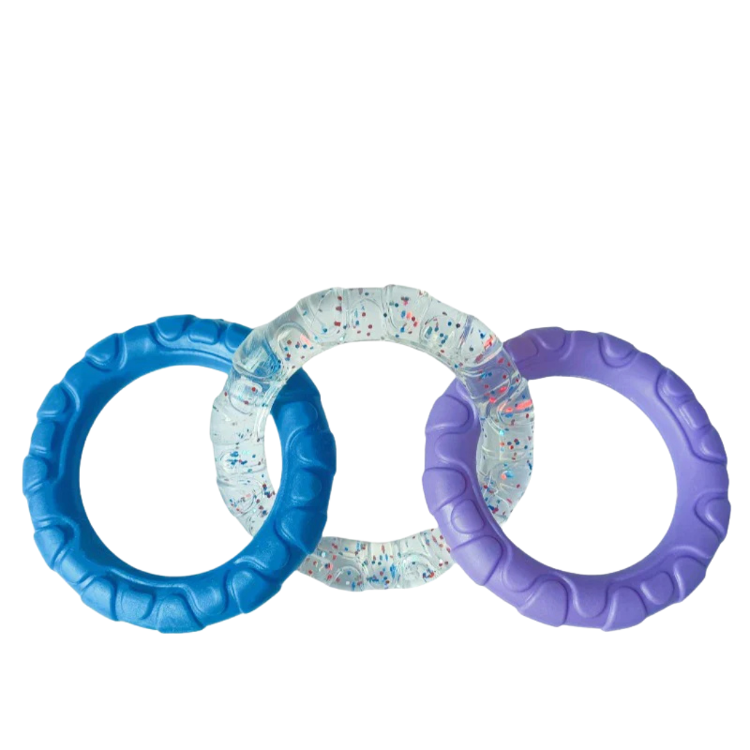 3 Ring Chew Toy for Dogs robust and tooth-friendly Stornfield