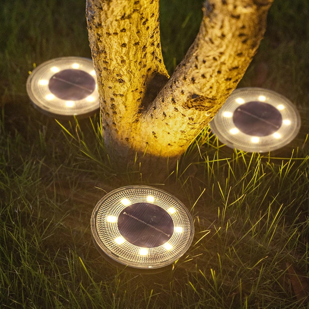 Solar-powered waterproof outdoor lights | Stornfield