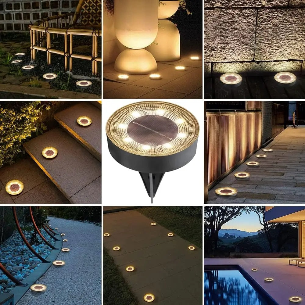 Solar-powered waterproof outdoor lights | Stornfield