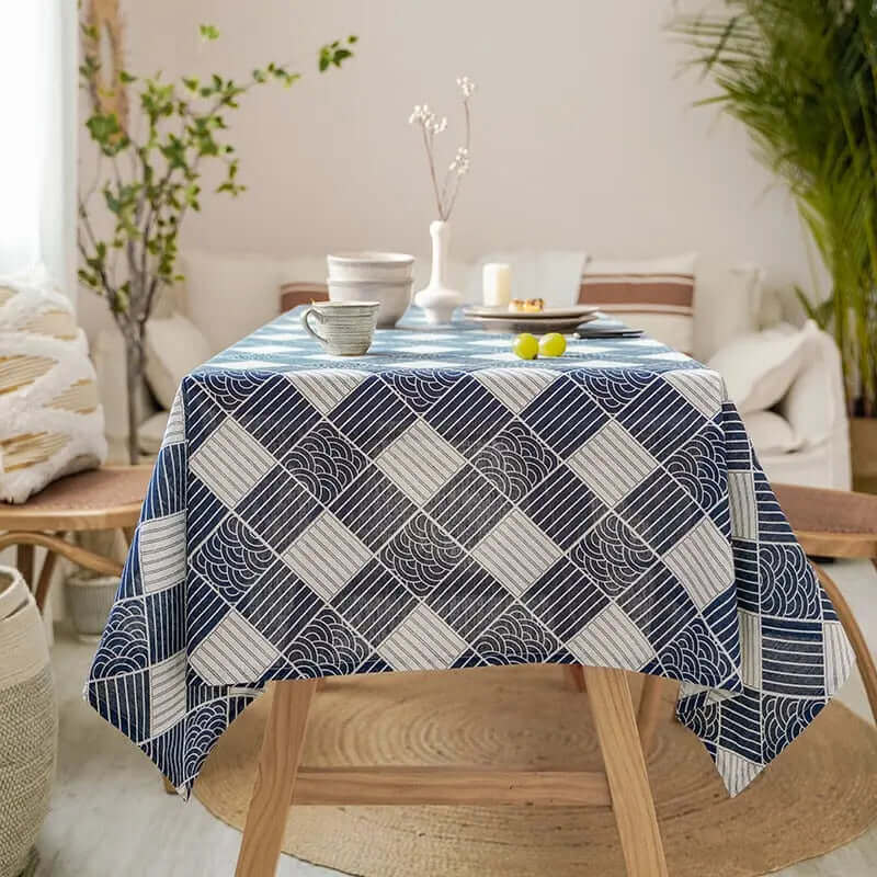 Stornfield | Japanese Style Linen Tablecloth