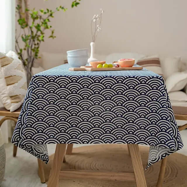 Stornfield | Japanese Style Linen Tablecloth