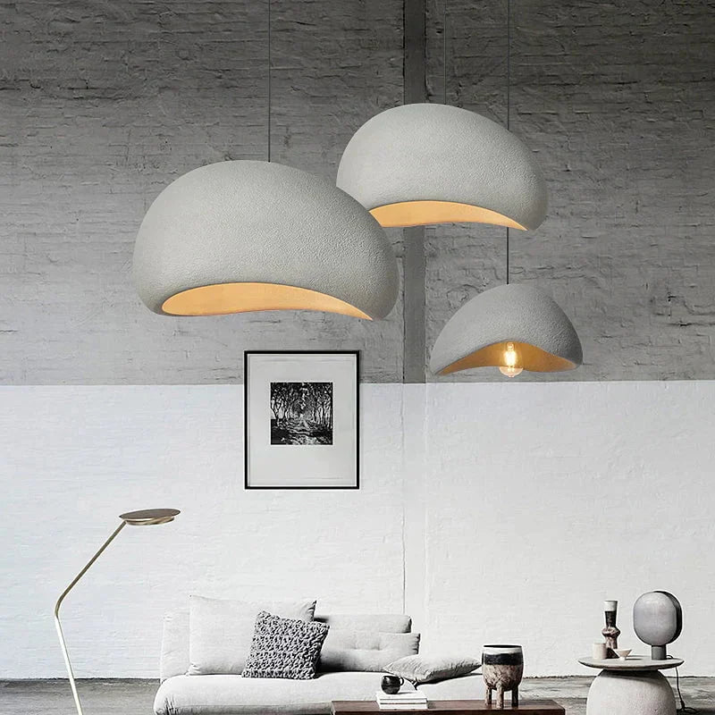 Stornfield | ZenGlow Wabi Sabi Pendant Light | Minimalist Design | Elegant Pendant Light for Living Room & Dining Room
