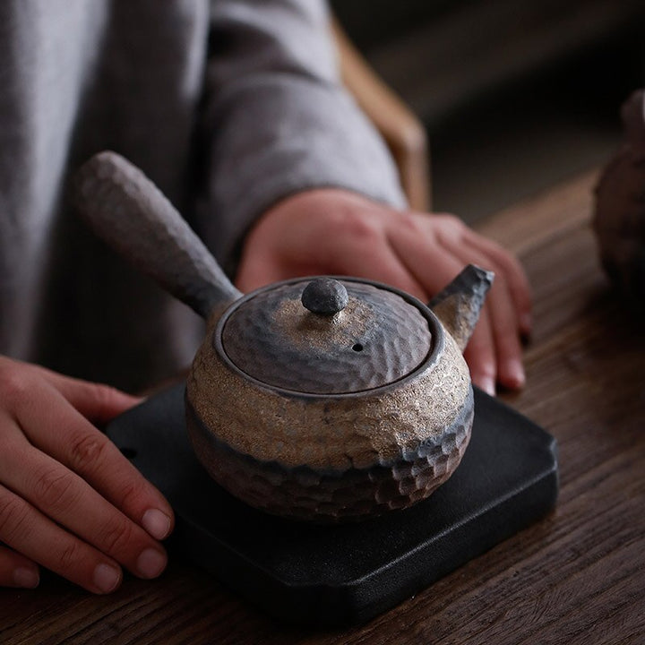 Stornfield | Japanese Ceramic Kyusu Teapot Chinese Kung Fu Teapot Drinkware 200 ml