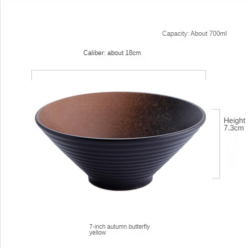 Exquisite Japanese ceramic bowl set for ramen, soup and rice | Stornfield