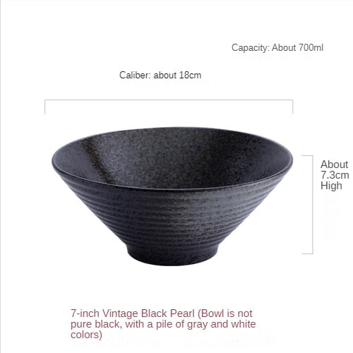Exquisite Japanese ceramic bowl set for ramen, soup and rice | Stornfield