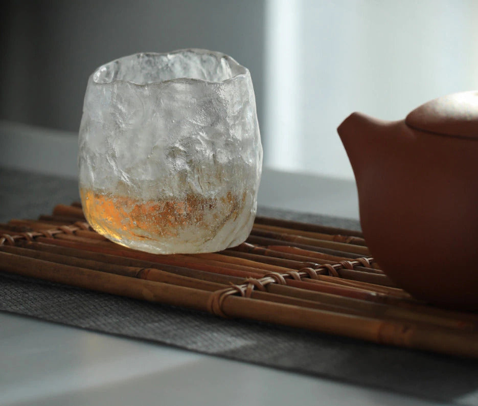 Japanese Frozen Glazed Tea Cup | Stornfield