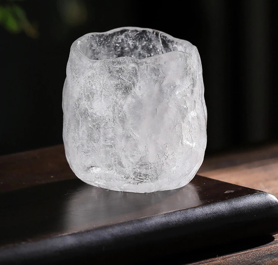 Japanese Frozen Glazed Tea Cup | Stornfield