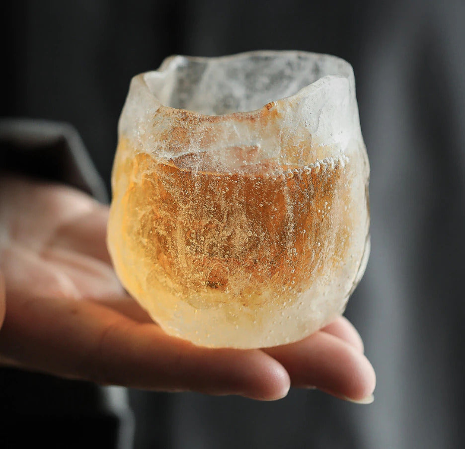 Japanese Frozen Glazed Tea Cup | Stornfield