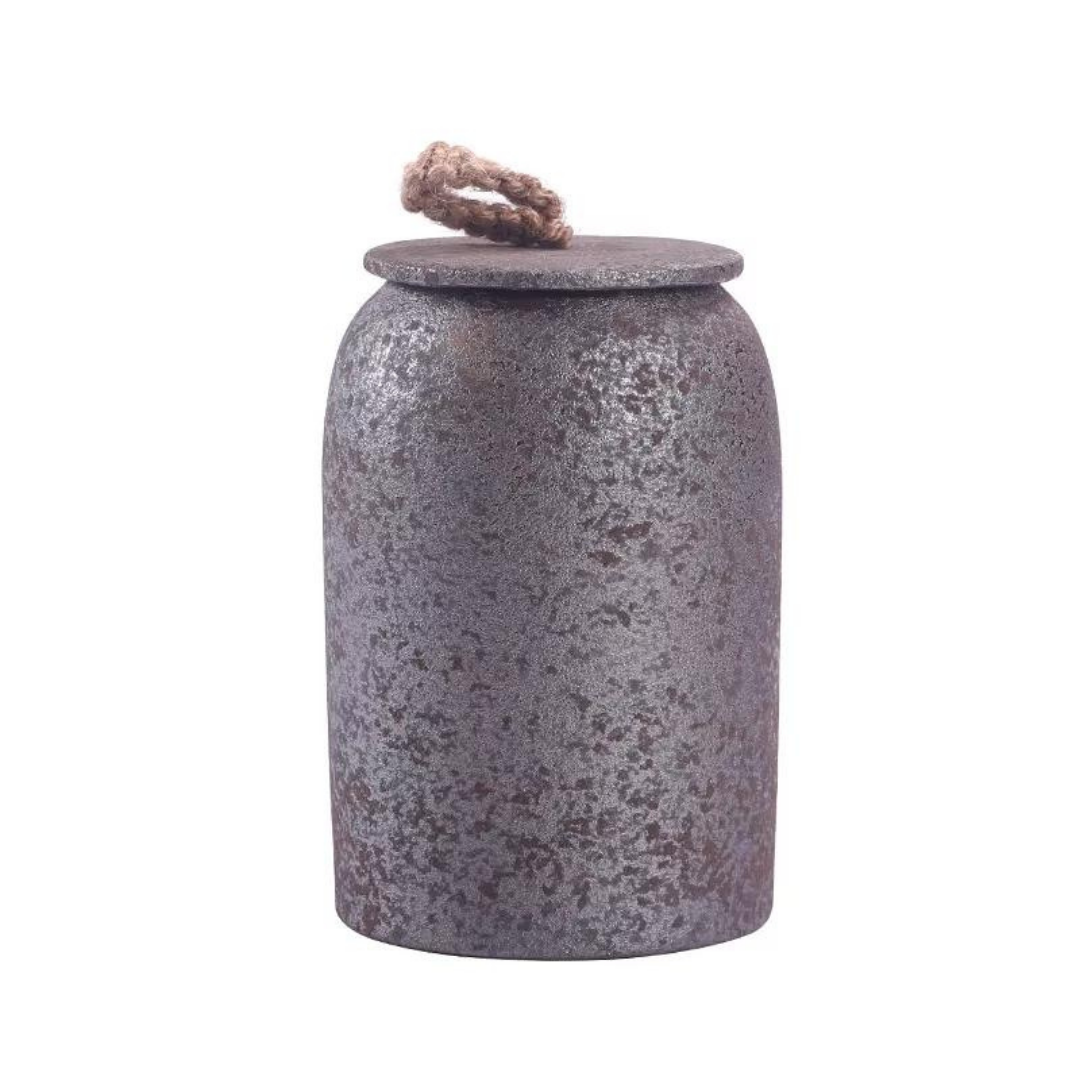 Stornfield | Japanese Ceramic Tea Caddies, Retro Stoneware, Airtight, Ceramic Gong-Fu, for Candy, Tea Ceremony Accessories