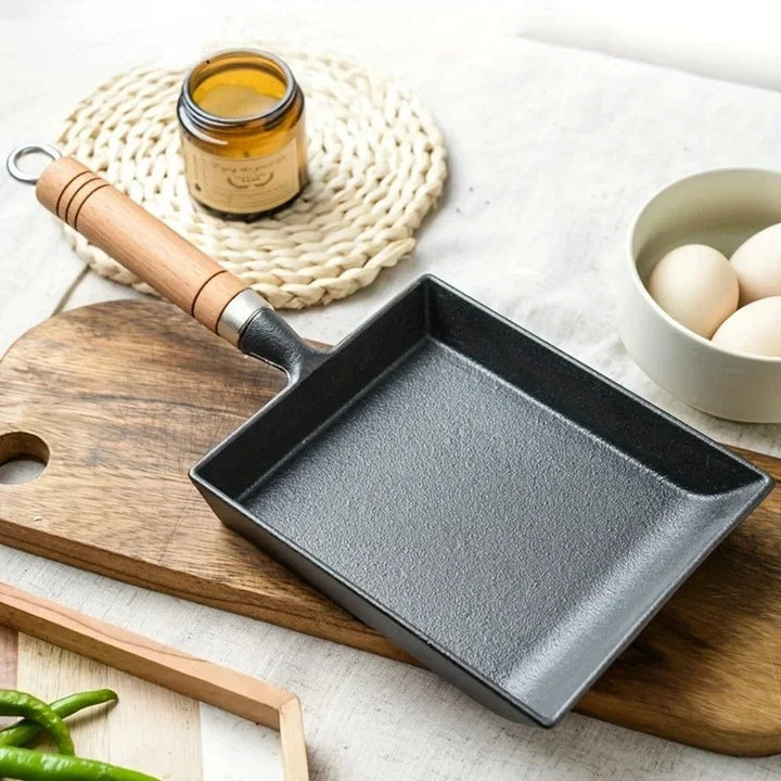 Japanese Cast Iron Egg Pan for Tamagoyaki | Stornfield