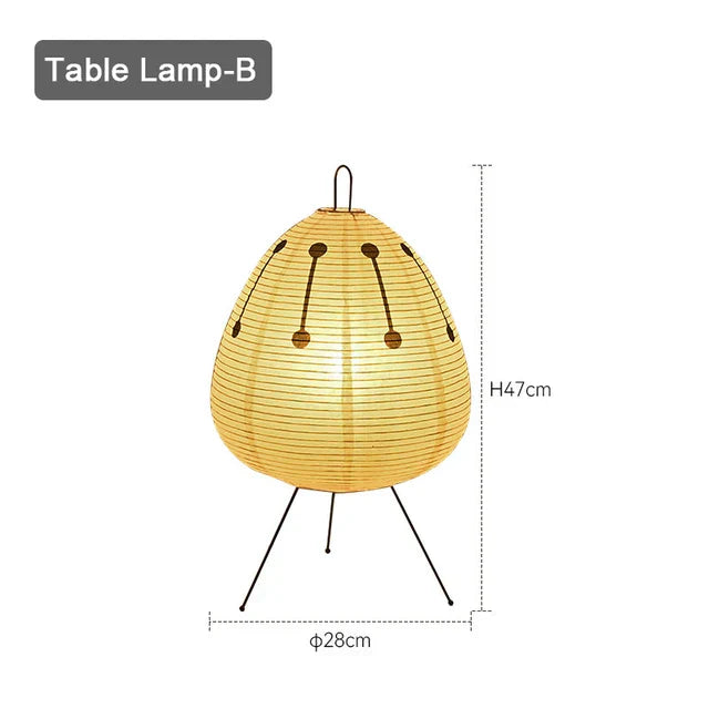 Stornfield | TranquilGlow - Japanese Table Lamp