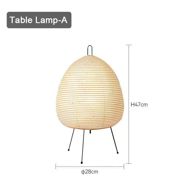 Stornfield | TranquilGlow - Japanese Table Lamp