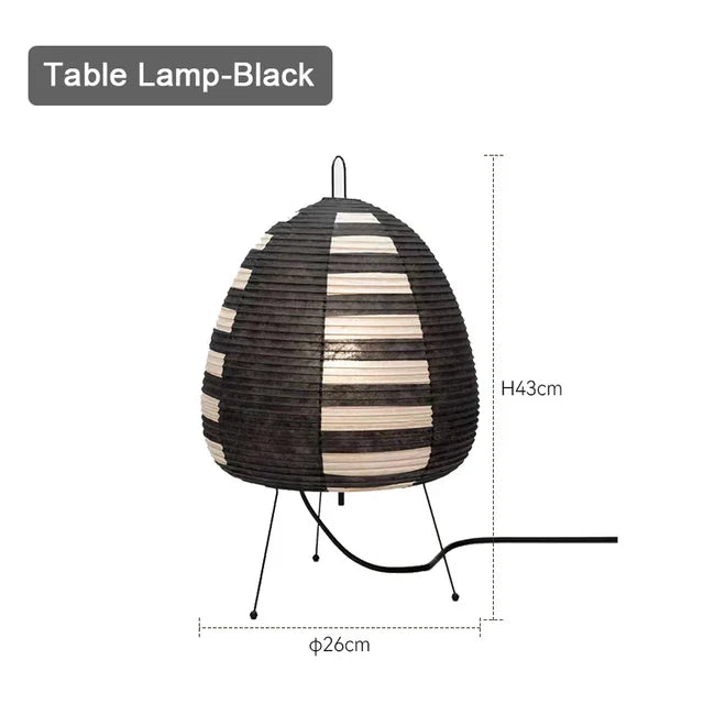 Stornfield | TranquilGlow - Japanese Table Lamp