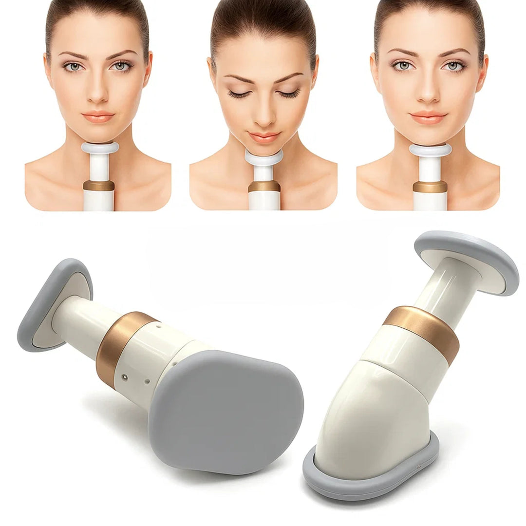 JawDefine | Double Chin Eliminator – Neck Reducer – Coil Resistance – Lightweight – Home Facial Exercise Bowl