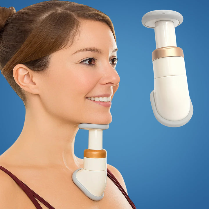 JawDefine | Double Chin Eliminator – Neck Reducer – Coil Resistance – Lightweight – Home Facial Exercise Bowl