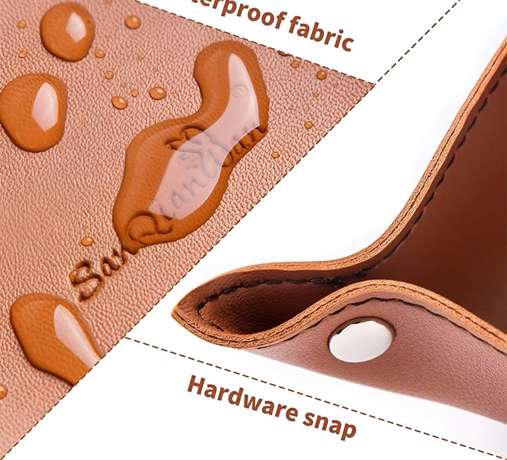 Stornfield | Boîte de rangement en cuir pour bac de collecte