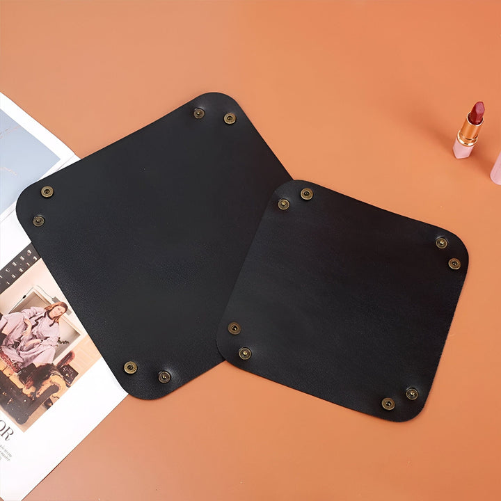 Stornfield | Boîte de rangement en cuir pour bac de collecte