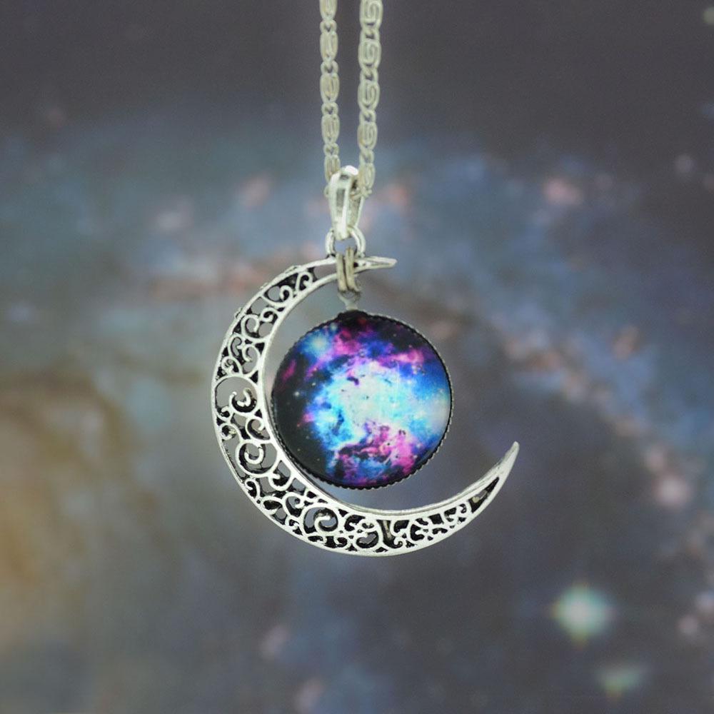 Crescent Galaxy Necklaces | Stornfield