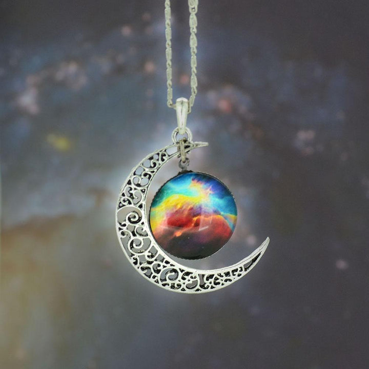 Crescent Galaxy Necklaces | Stornfield