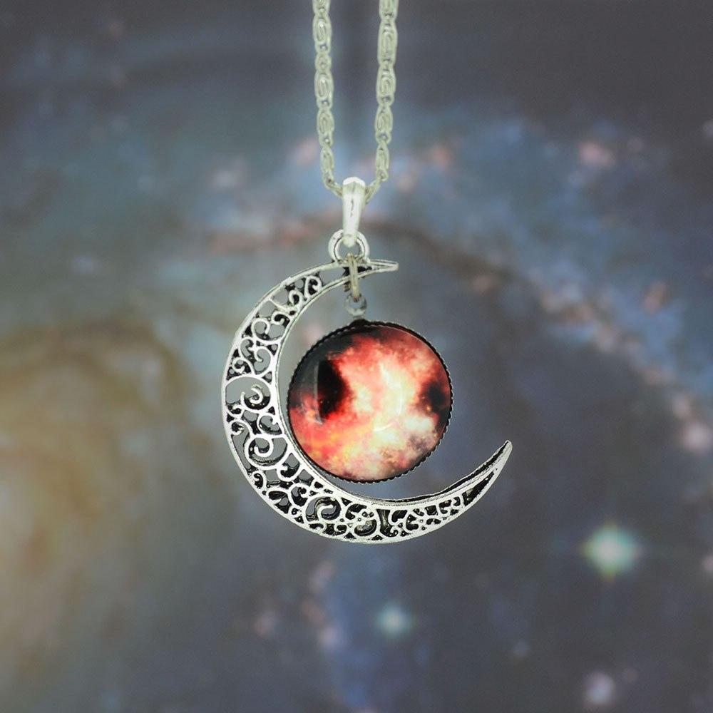 Crescent Galaxy Necklaces | Stornfield