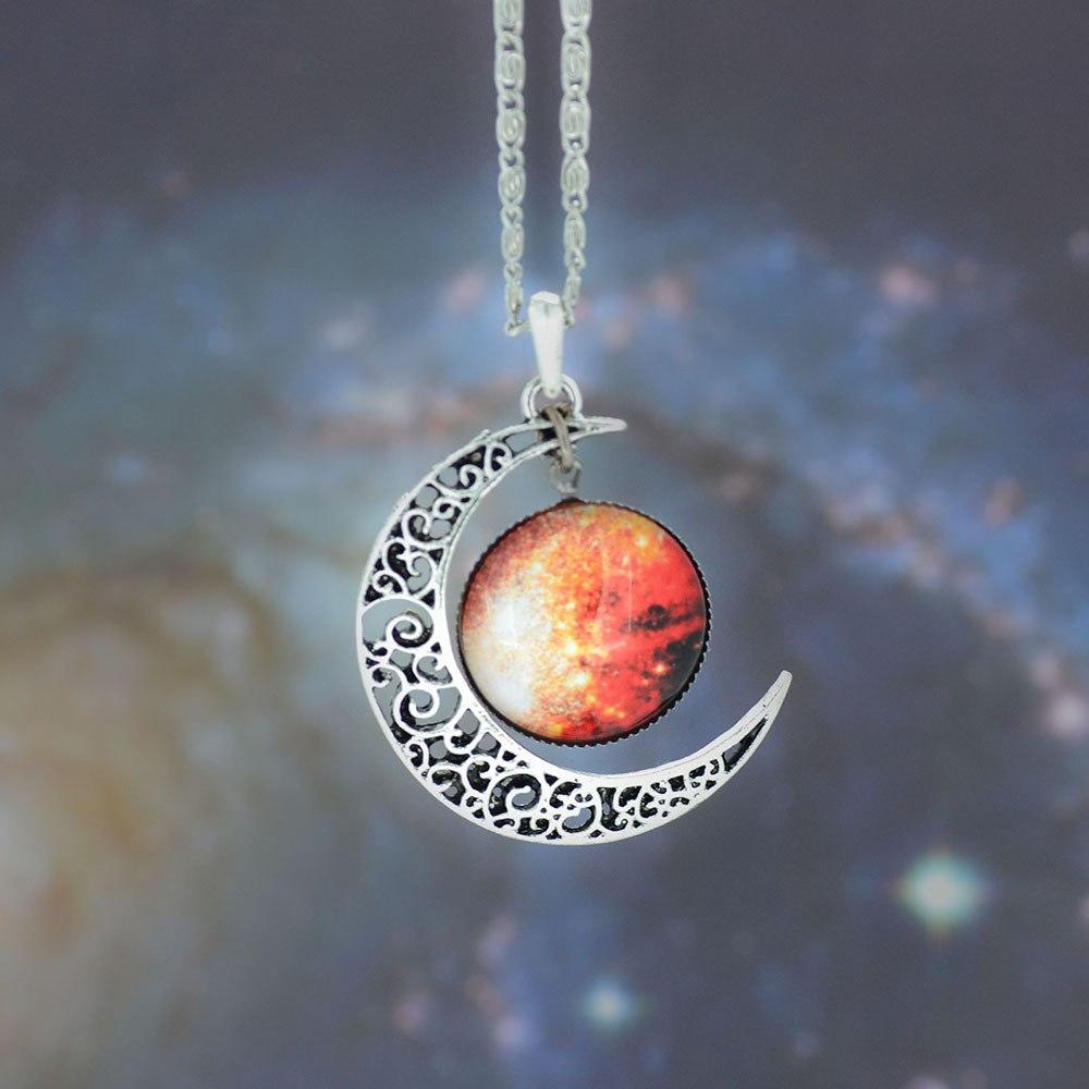 Crescent Galaxy Necklaces | Stornfield