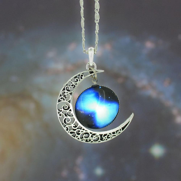 Crescent Galaxy Necklaces | Stornfield