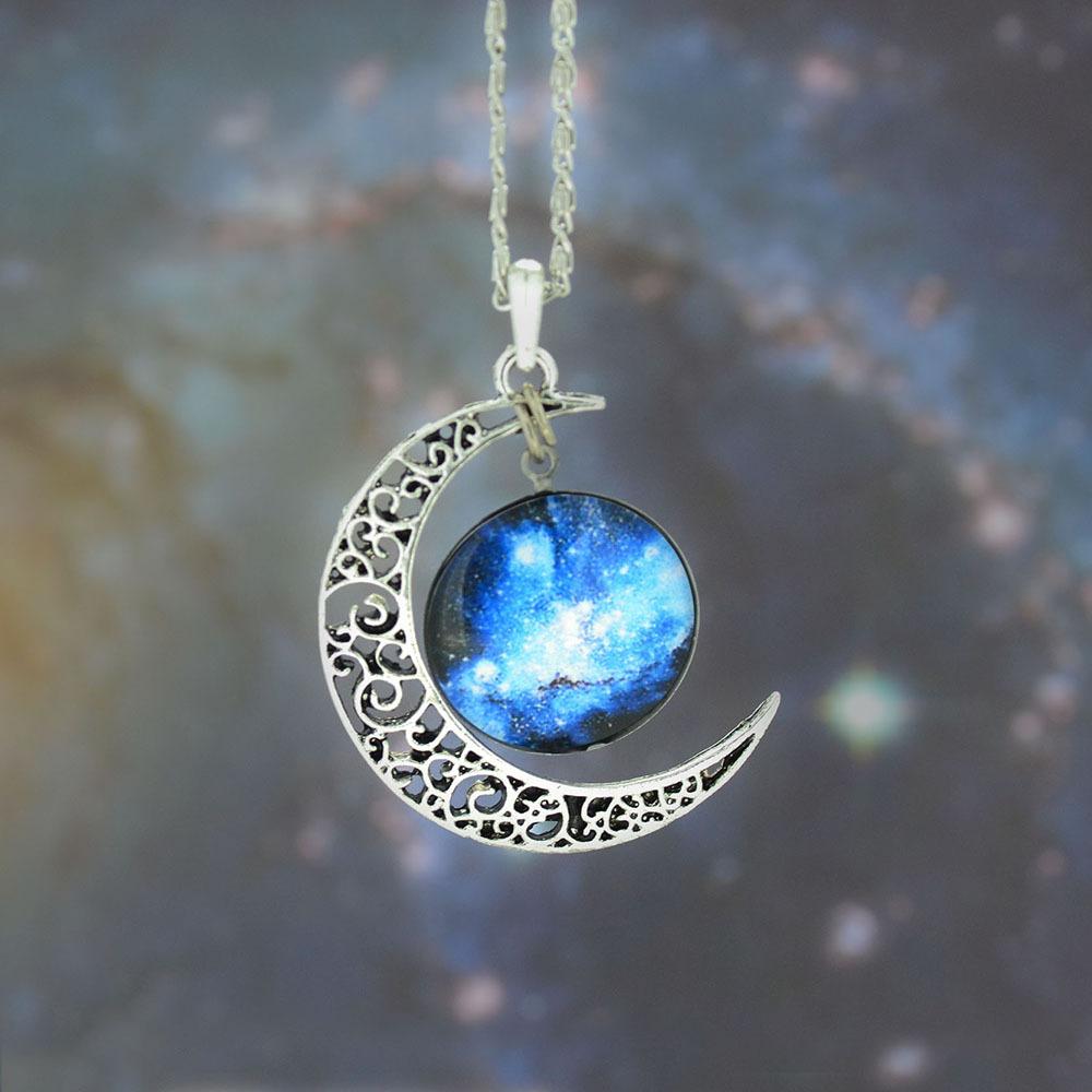Crescent Galaxy Necklaces | Stornfield
