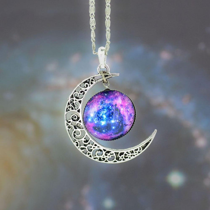 Crescent Galaxy Necklaces | Stornfield