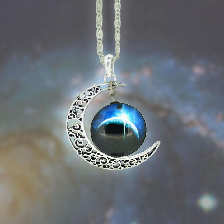 Crescent Galaxy Necklaces | Stornfield