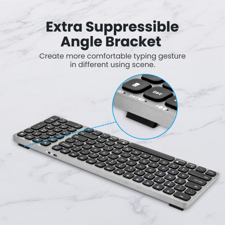 Stornfield | K4500 Wireless Bluetooth Keyboard + Three-Mode Silent Charging Mouse Combo