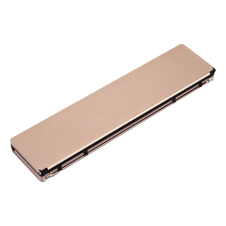 Stornfield | F18 Ultra-slim Rechargeable Wireless Bluetooth Keyboard 58 Keys with Stand (Gold)