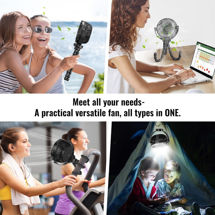 Portable Stroller Fan with 8000mAh Battery | Stornfield