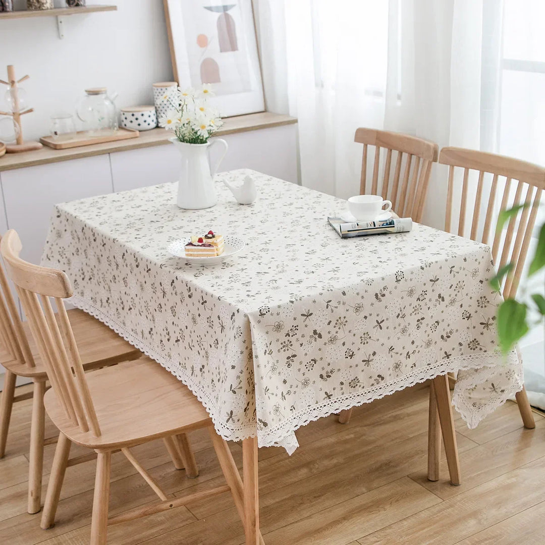 Stornfield | Pastoral Cotton-Linen Tablecloth
