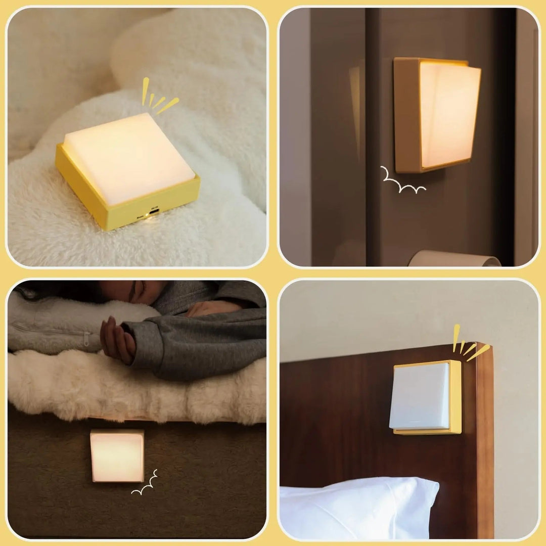 Stornfield | Wireless dimmable night light – Rechargeable with timer & magnet attachment