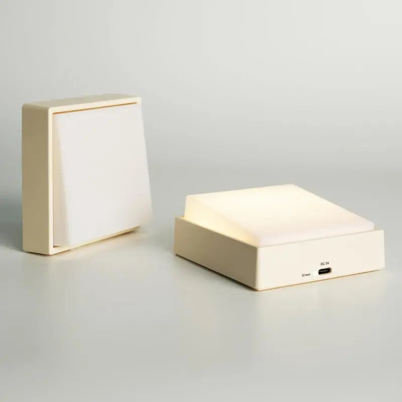 Stornfield | Wireless dimmable night light – Rechargeable with timer & magnet attachment