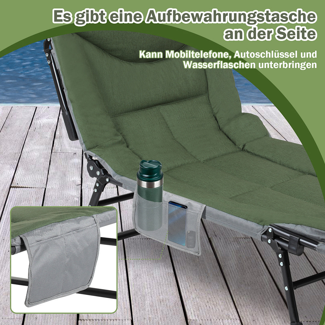 Carp bed fishing bed foldable maximum load 150 kg | Stornfield