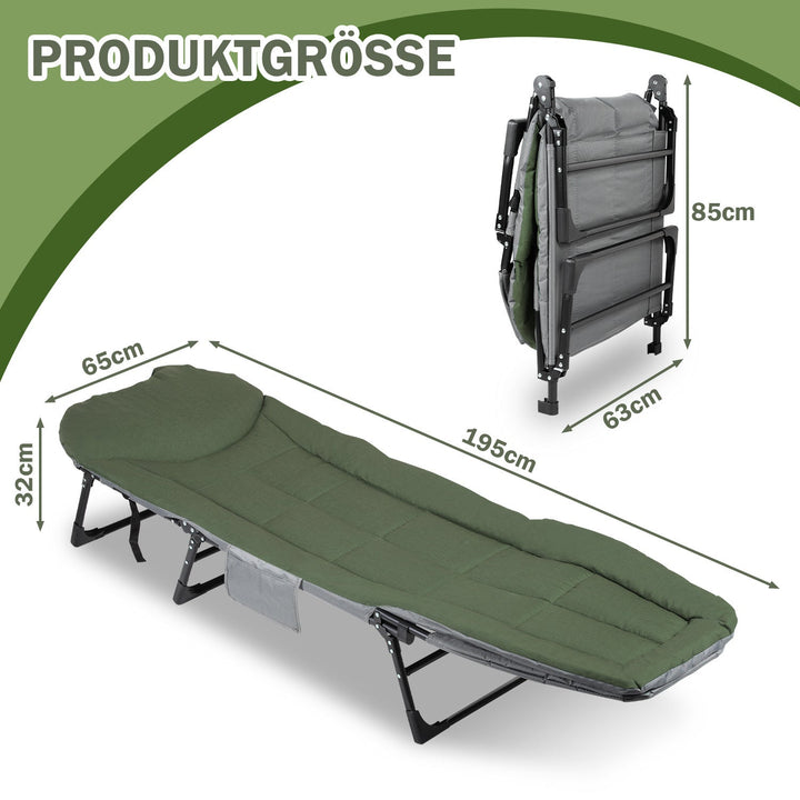 Carp bed fishing bed foldable maximum load 150 kg | Stornfield