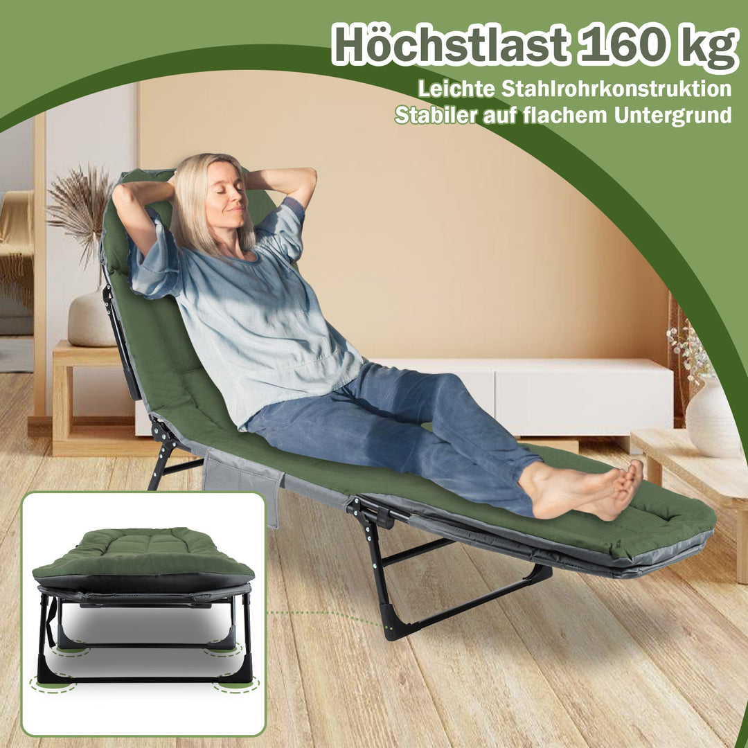 Carp bed fishing bed foldable maximum load 150 kg | Stornfield
