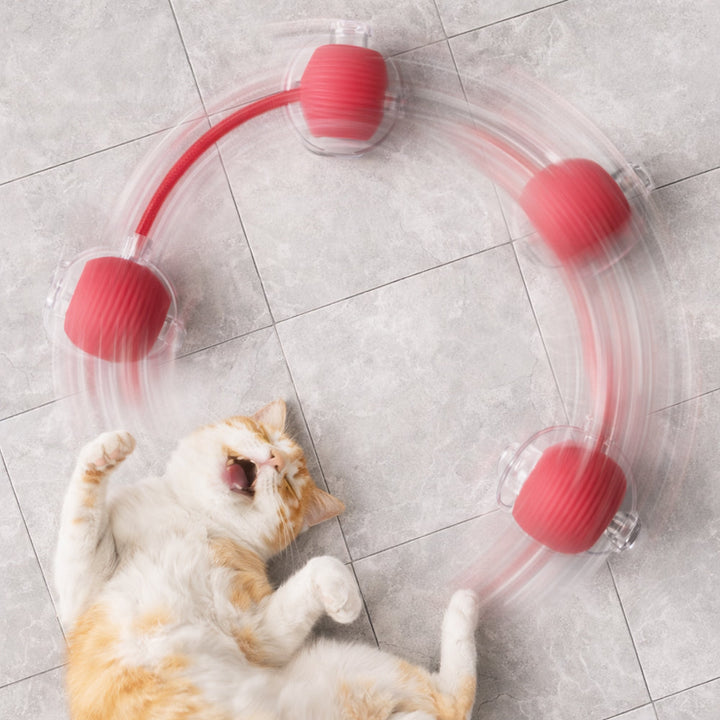 Smart interactive cat ball with string | Stornfield