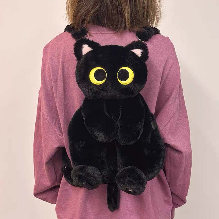 Stornfield | Cute Cat Plush Backpack