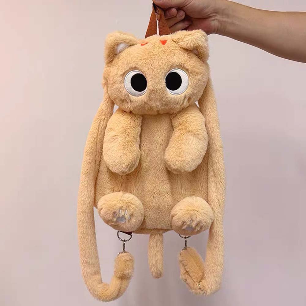 Stornfield | Cute Cat Plush Backpack