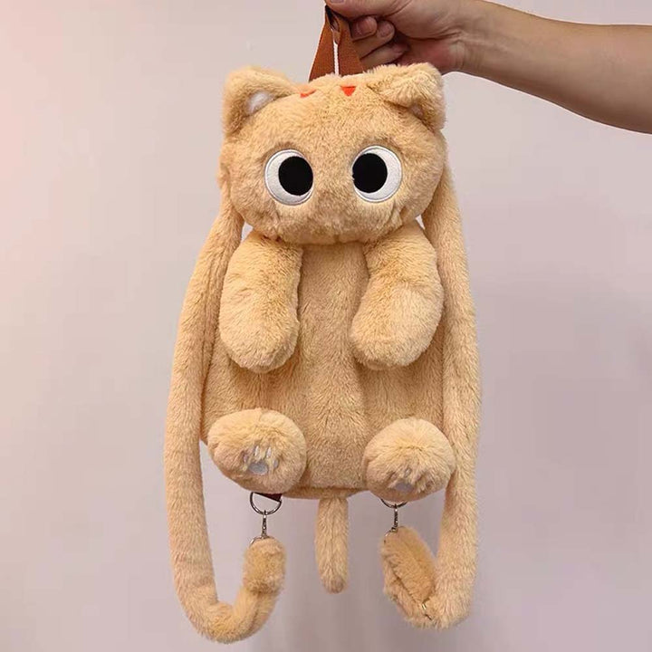 Stornfield | Cute Cat Plush Backpack