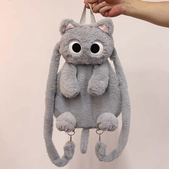 Stornfield | Cute Cat Plush Backpack
